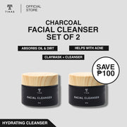 Tikas Charcoal Facial Cleanser [Set of 2]