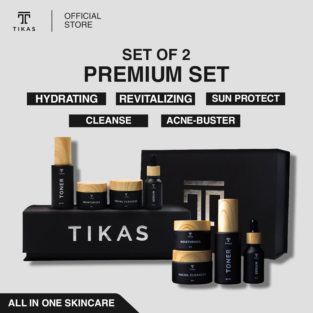 [Set of 2] Tikas Skin Care Premium Set - SAVE 203 Pesos